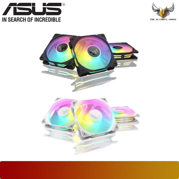 ASUS TUF Gaming TR120 ARGB Triple Pack with an Extra - Thick 28mm Fan Frame - 1 - Nano Komputer