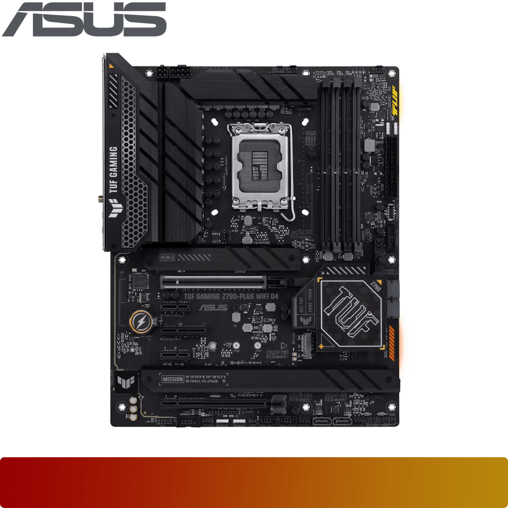 ASUS TUF GAMING Z790-PLUS WIFI D4 | Motherboard Intel Z790 LGA 1700 DDR4 ATX-2-Nano Komputer