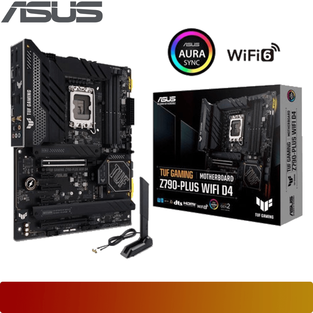 ASUS TUF GAMING Z790-PLUS WIFI D4 | Motherboard Intel Z790 LGA 1700 DDR4 ATX-1-Nano Komputer