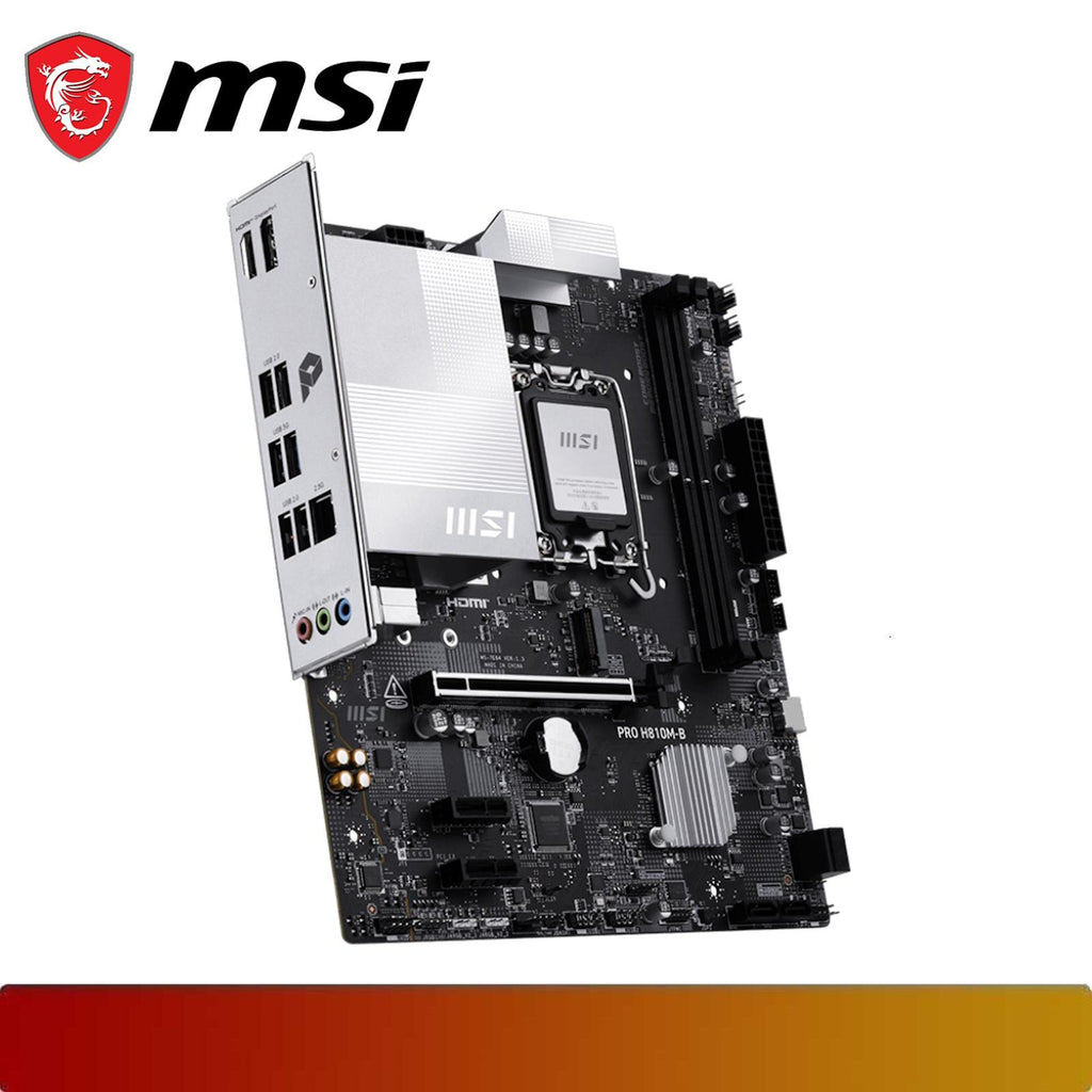 MSI PRO H810M-B | Motherboard Intel H810 LGA 1851 DDR5 mATX