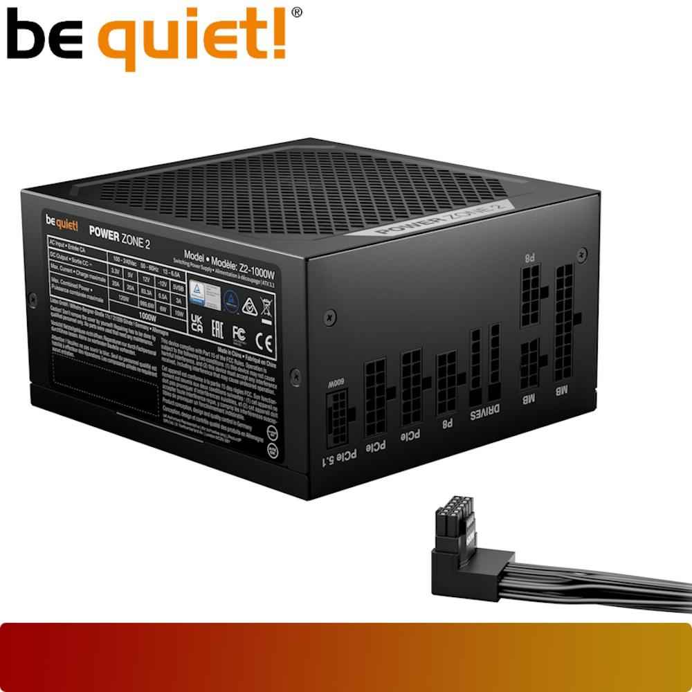 BE QUIET! POWER ZONE 2 1000W | PSU 1000W 80+ Platinum Fully Modular - 4 - Nano Komputer