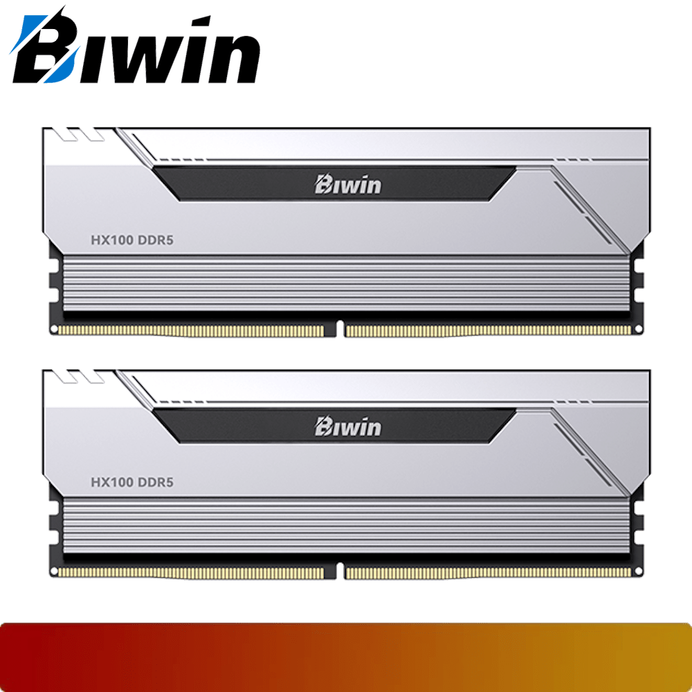 BIWIN Opal HX100 32GB (2x16GB) 6000MT/s Kit CL28 - Silver - 3 - Nano Komputer