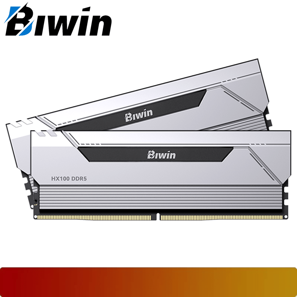BIWIN Opal HX100 32GB (2x16GB) 6000MT/s Kit CL28 - Silver - 1 - Nano Komputer