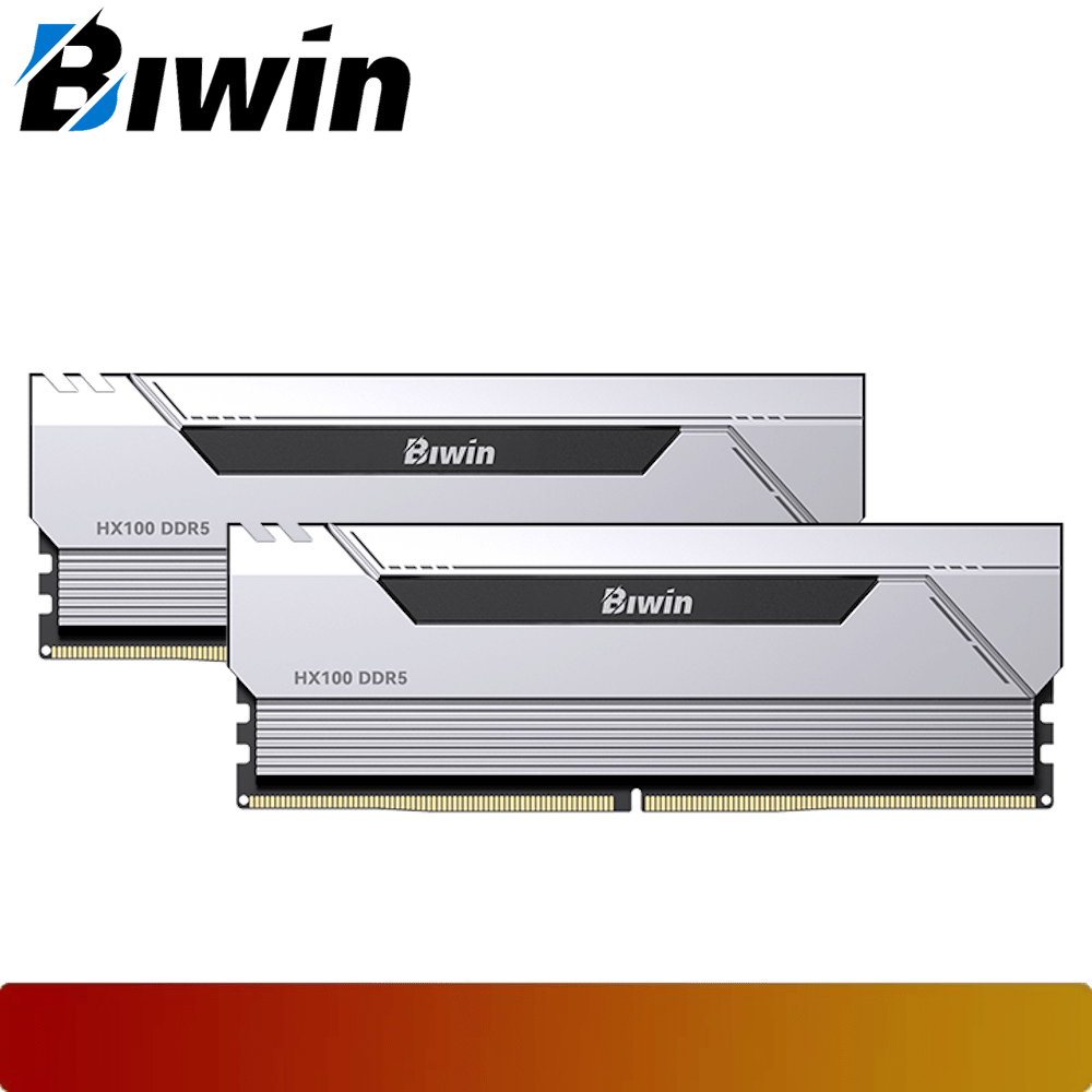 BIWIN Opal HX100 32GB (2x16GB) 6000MT/s Kit CL28 - Silver - 2 - Nano Komputer