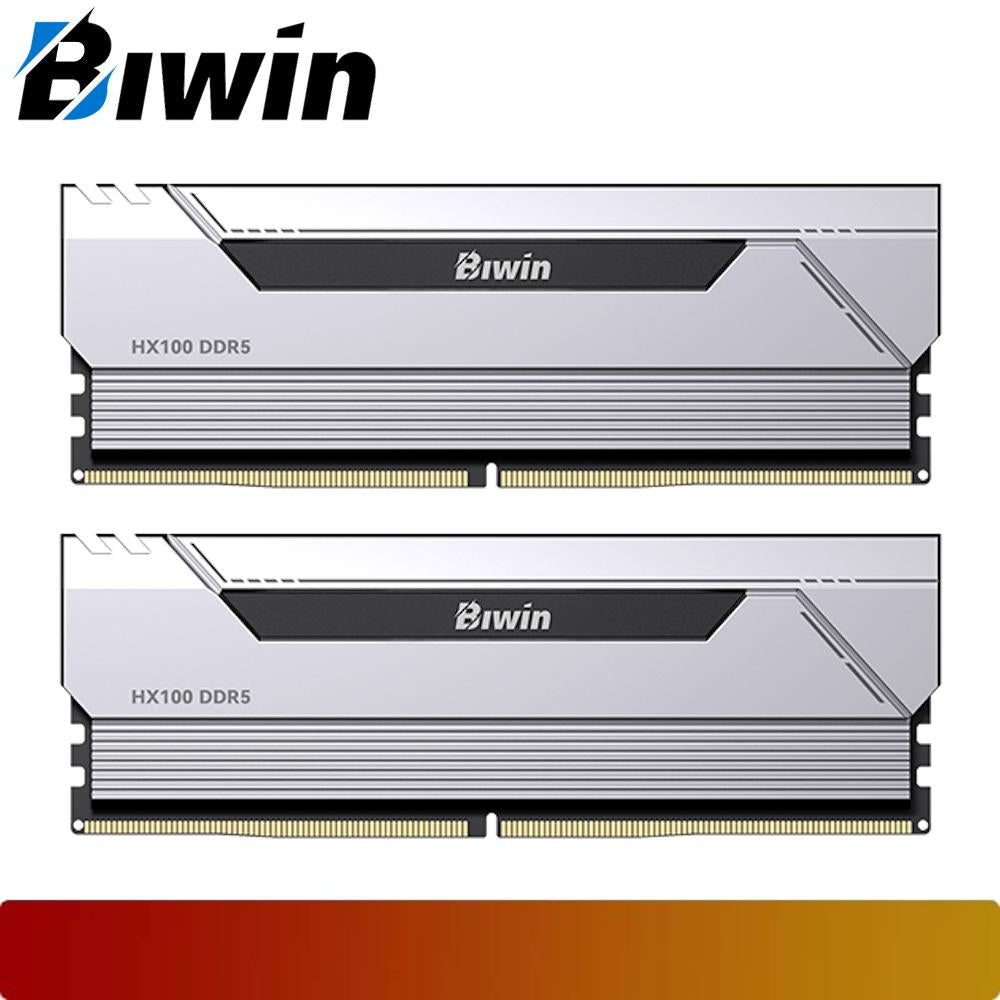 BIWIN Opal HX100 64GB (2x32GB) DDR5 6000MT/s Kit CL30 Silver-3-Nano Komputer
