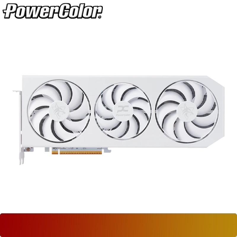 POWERCOLOR Hellhound Spectral White AMD Radeon RX 9070 XT 16GB GDDR6