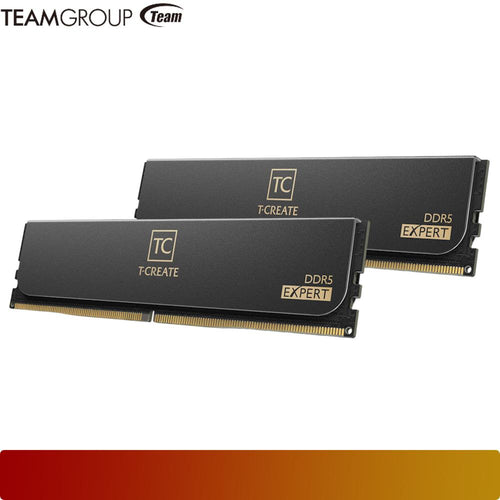 TEAM EXPERT DDR5 128GB (2x64GB) 6000MT/s CL40 Kit Black
