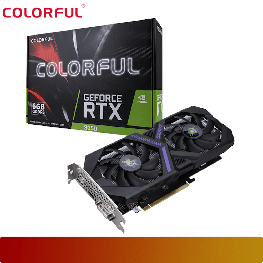 COLORFUL GeForce RTX 3050 6GB V4-V-1-Nano Komputer
