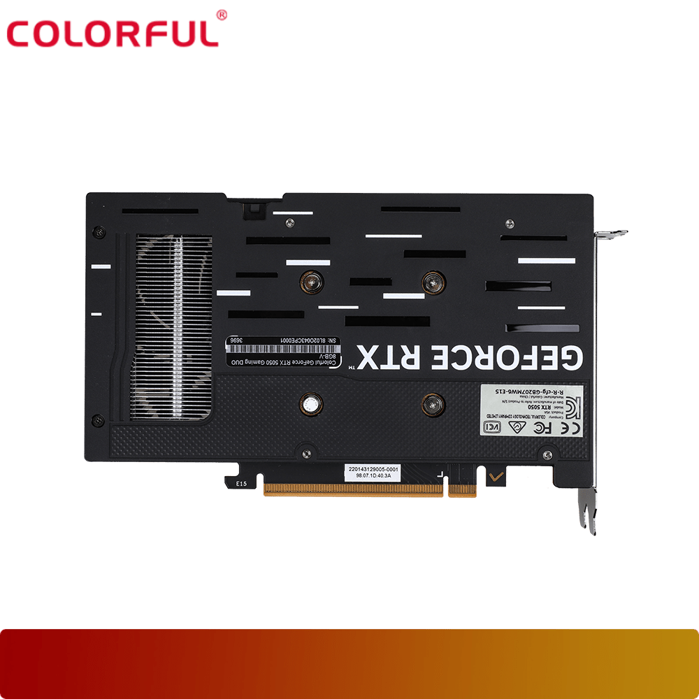 COLORFUL GeForce RTX 5050 Gaming DUO 8GB-V-5-Nano Komputer