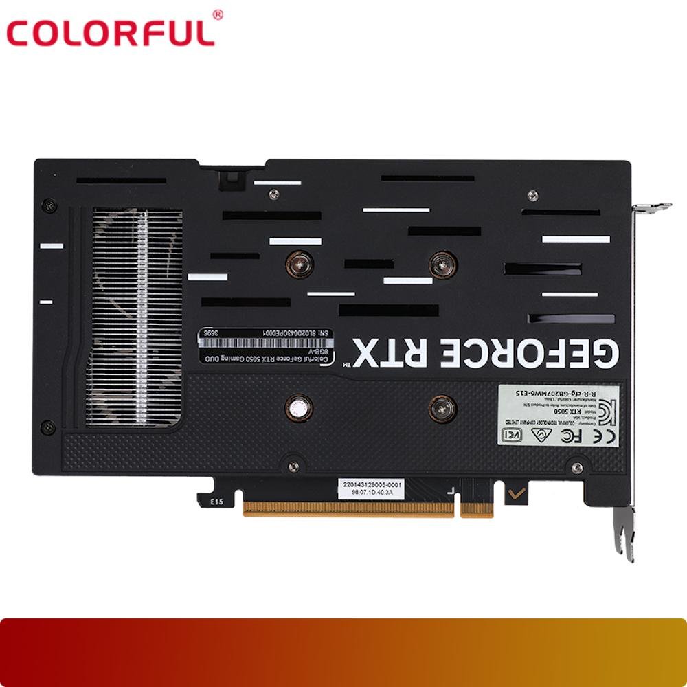COLORFUL GeForce RTX 5050 Gaming DUO 8GB-V-5-Nano Komputer