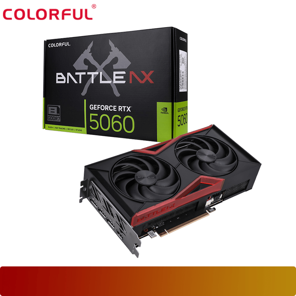 COLORFUL GeForce RTX 5060 Battle AX DUO 8GB-V-1-Nano Komputer