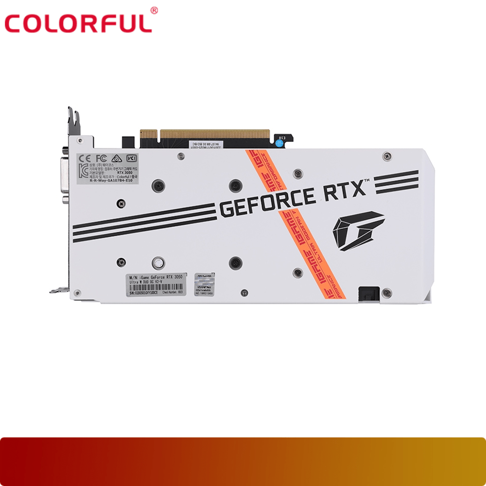 COLORFUL iGame GeForce RTX 3050 Ultra W DUO OC V2-V-5-Nano Komputer