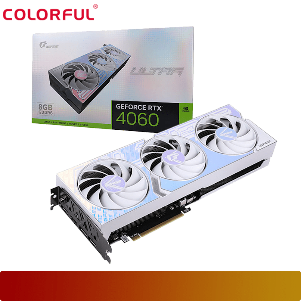 COLORFUL iGame GeForce RTX 4060 Ultra W DUO OC 8GB-V-1-Nano Komputer