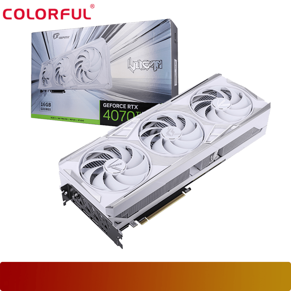 COLORFUL iGame GeForce RTX 4070 Ti SUPER Vulcan W OC 16GB-V-1-Nano Komputer
