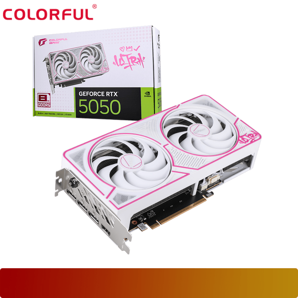 COLORFUL iGame GeForce RTX 5050 Ultra W DUO OC 8GB-V-1-Nano Komputer