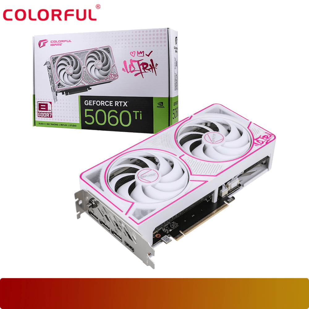 COLORFUL iGame GeForce RTX 5060 Ti Ultra W DUO OC 8GB-V-1-Nano Komputer