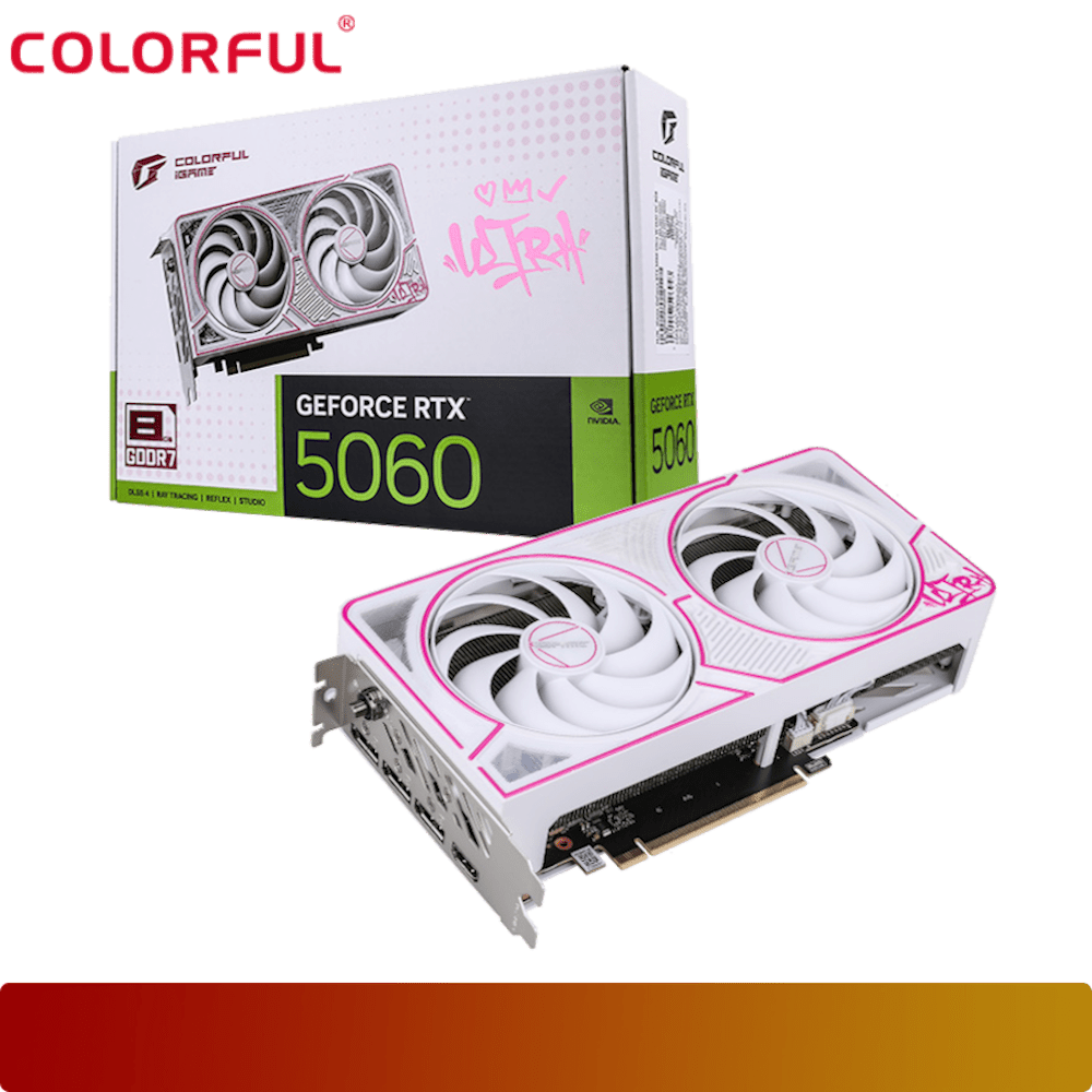 COLORFUL iGame GeForce RTX 5060 Ultra W DUO OC 8GB-V-1-Nano Komputer