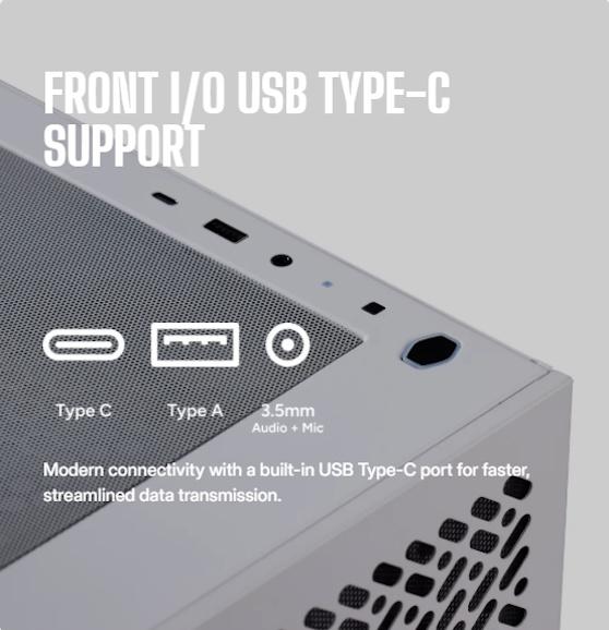 COOLER MASTER Elite 302 | Mini - ITX High Airflow Mini Tower PC Case - 4 - Nano Komputer