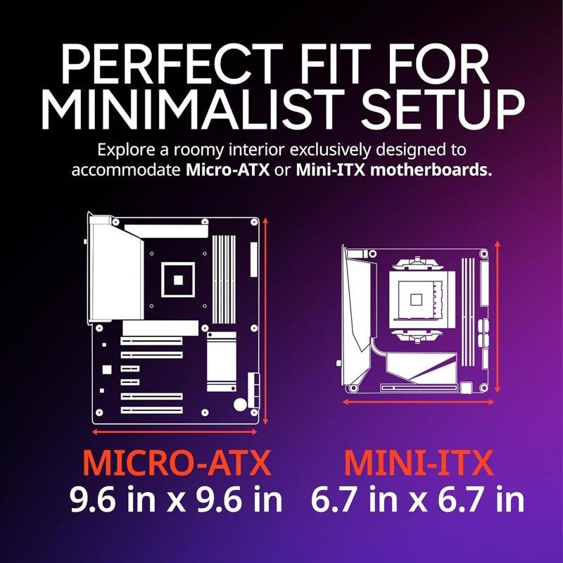 COOLER MASTER Elite 302 | Mini - ITX High Airflow Mini Tower PC Case - 2 - Nano Komputer