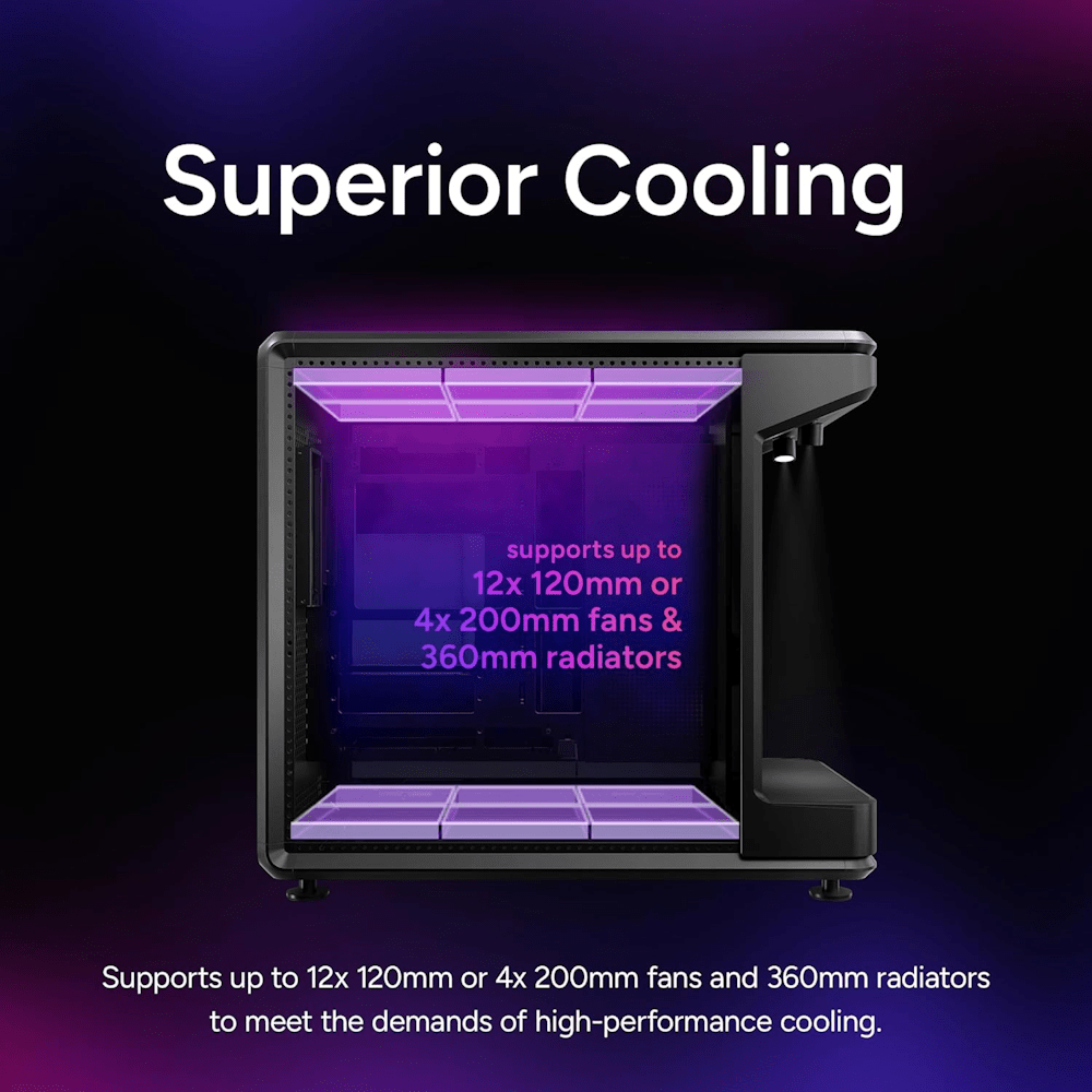 COOLER MASTER MasterFrame 360 Series-4-Nano Komputer