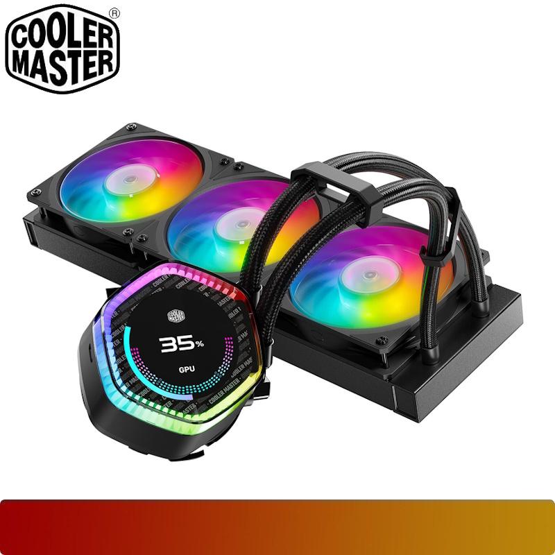 COOLER MASTER MasterLiquid 360 ION | 360mm All in One Liquid Cooler with 2.1" LCD screen - 3 - Nano Komputer