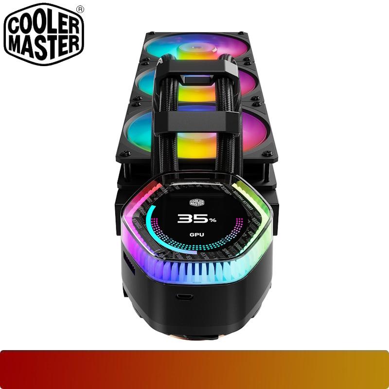 COOLER MASTER MasterLiquid 360 ION | 360mm All in One Liquid Cooler with 2.1" LCD screen - 4 - Nano Komputer