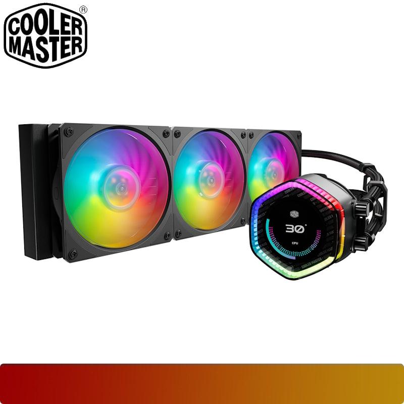 COOLER MASTER MasterLiquid 360 ION | 360mm All in One Liquid Cooler with 2.1" LCD screen - 1 - Nano Komputer