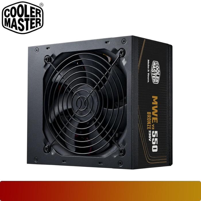 COOLER MASTER MWE Bronze 550 V3 | PSU 550W ATX 3.1 80+ Bronze Non Modular - 2 - Nano Komputer