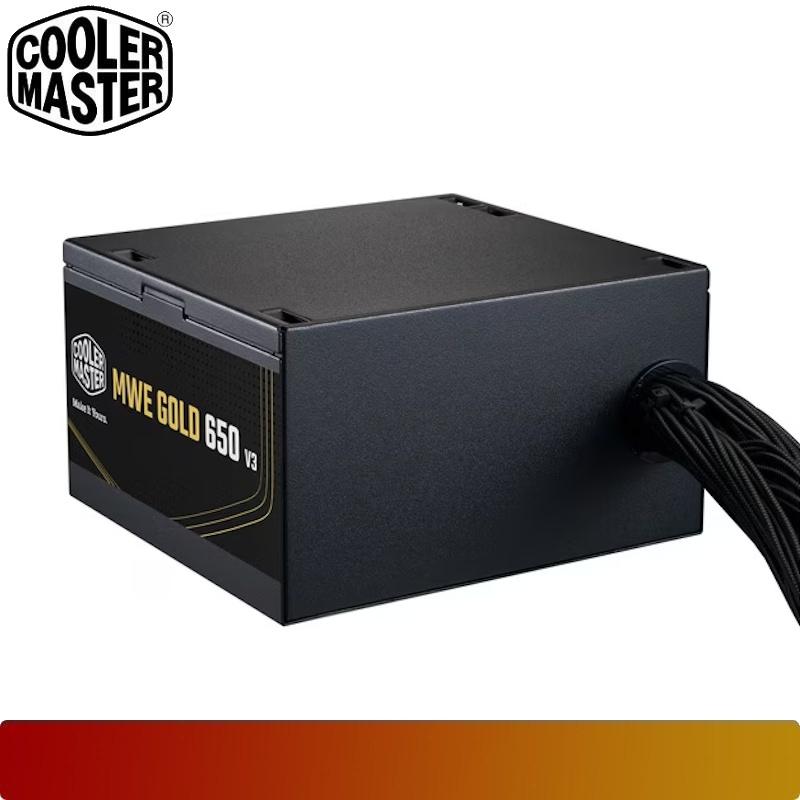 COOLER MASTER MWE Gold 650 V3 ATX 3.1 | PSU 650W 80+ Gold Non Modular - 1 - Nano Komputer
