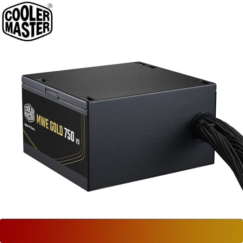 COOLER MASTER MWE Gold 750 V3 ATX 3.1 | PSU 750W 80+ Gold Non Modular - 1 - Nano Komputer
