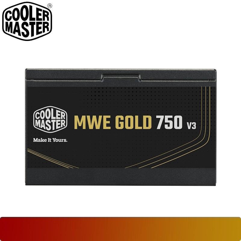 COOLER MASTER MWE Gold 750 V3 ATX 3.1 | PSU 750W 80+ Gold Non Modular - 3 - Nano Komputer