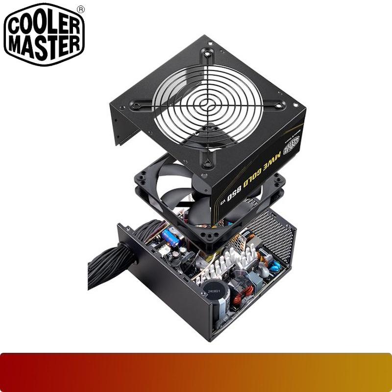 COOLER MASTER MWE Gold V3 ATX 3.1 850W | PSU 850W 80+ Gold Non Modular - 7 - Nano Komputer