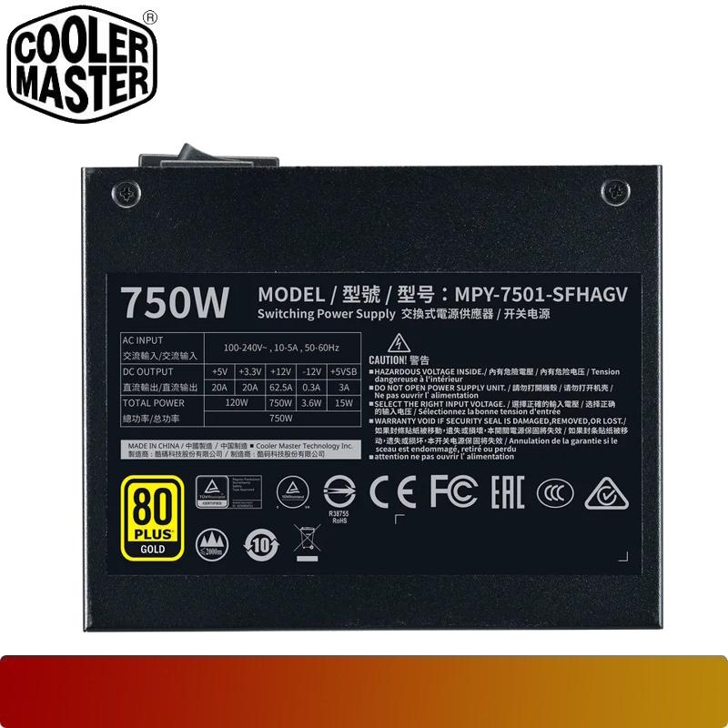 COOLER MASTER V750 SFX Gold ATX 3.1 | PSU 750W 80+ Gold Fully Modular - 5 - Nano Komputer
