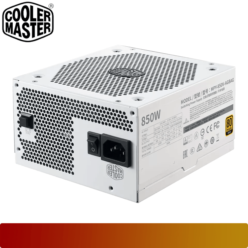 COOLER MASTER V850 GOLD - V2 WHITE EDITION - 2 - Nano Komputer