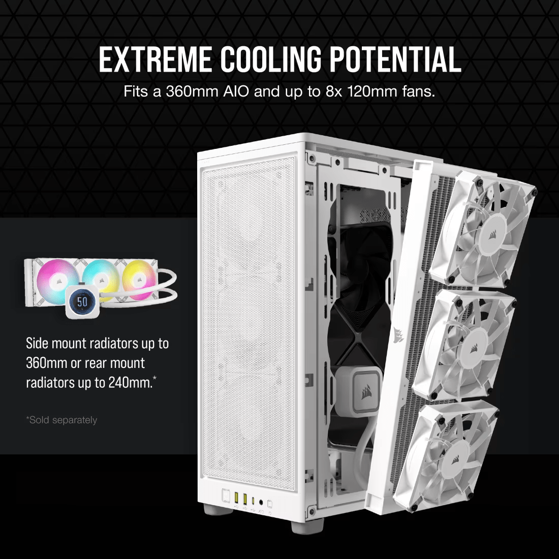CORSAIR 2000D AIRFLOW Mini-ITX PC Case-7-Nano Komputer