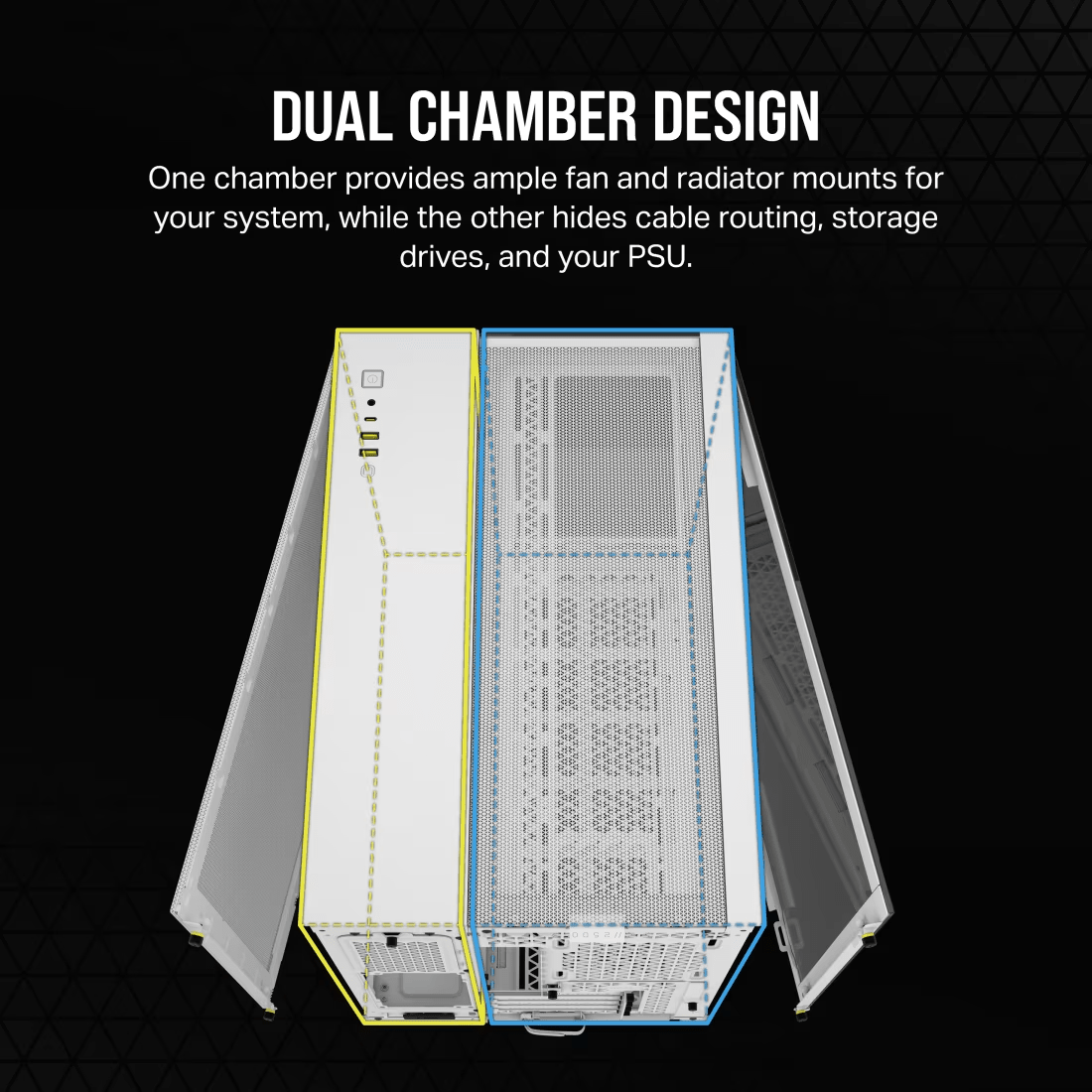CORSAIR 2500X Mid-Tower Dual Chamber PC Case-3-Nano Komputer