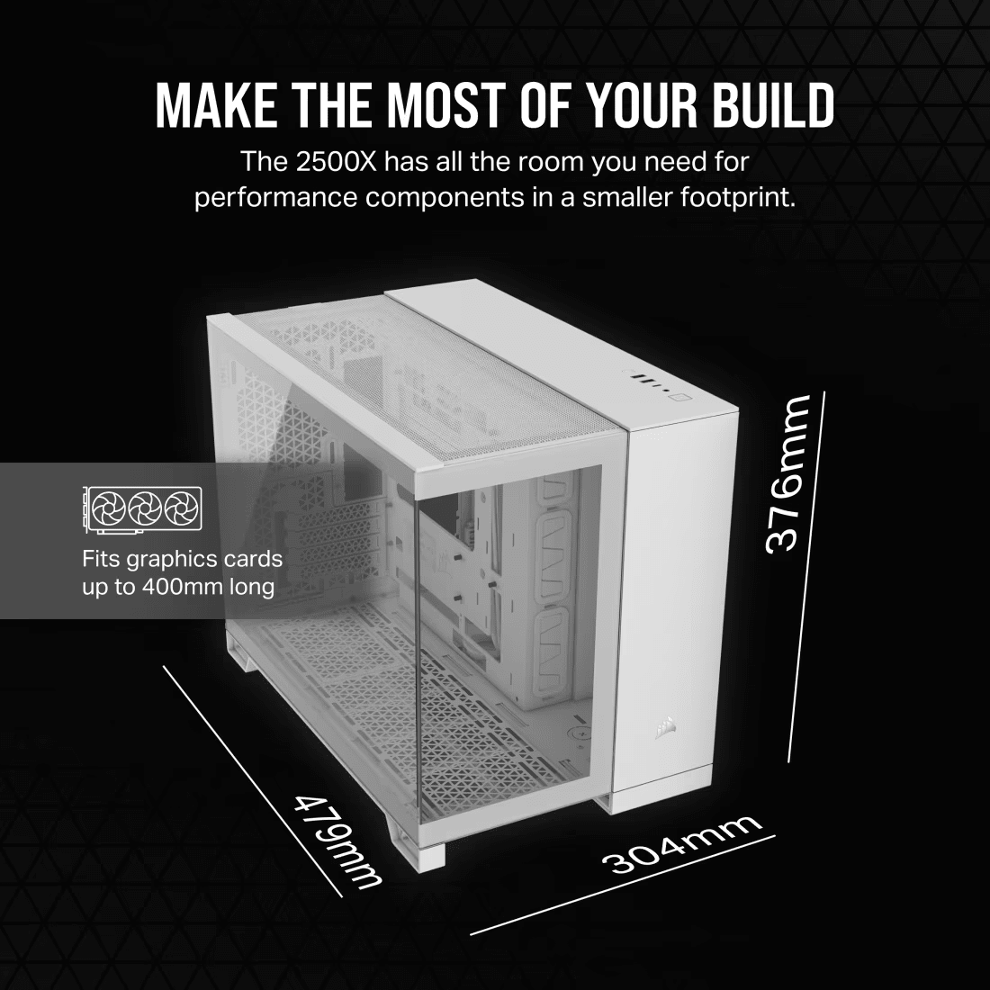 CORSAIR 2500X Mid-Tower Dual Chamber PC Case-5-Nano Komputer