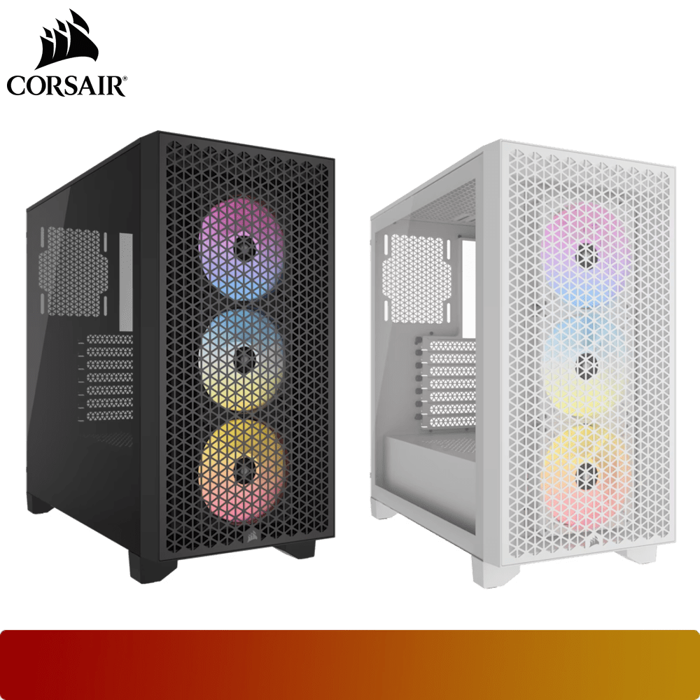 CORSAIR 3000D RGB AIRFLOW Mid-Tower PC Case-1-Nano Komputer