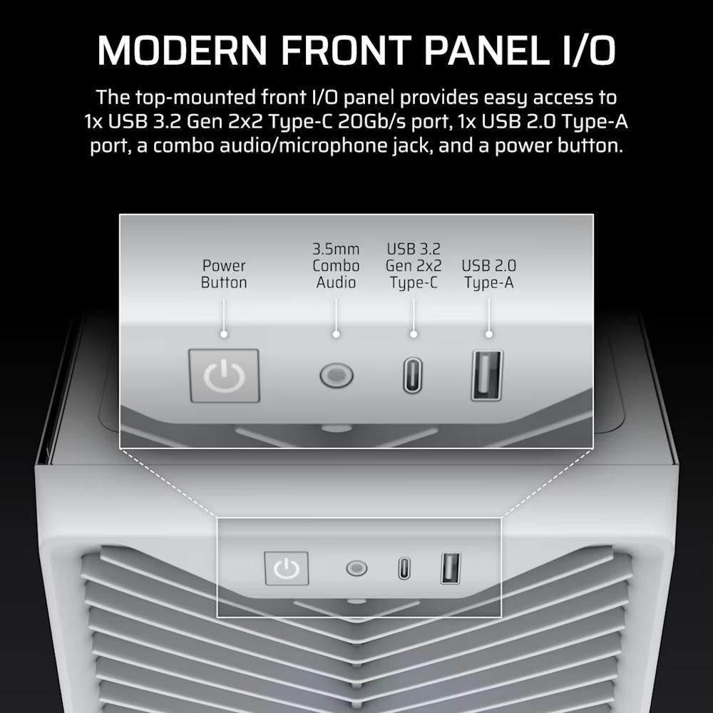 CORSAIR 3200D RS ARGB Mid-Tower PC Case-8-Nano Komputer