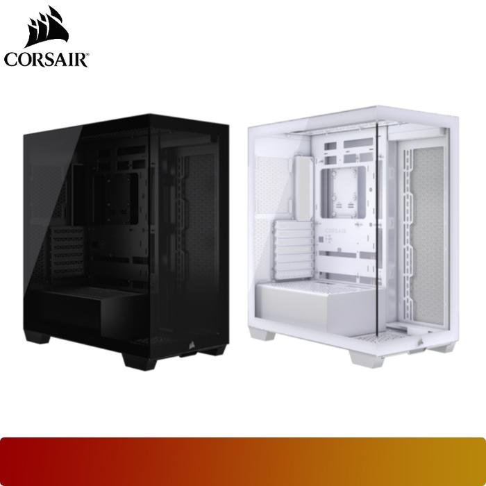 CORSAIR 3500X Mid - Tower Glass PC Case - 1 - Nano Komputer