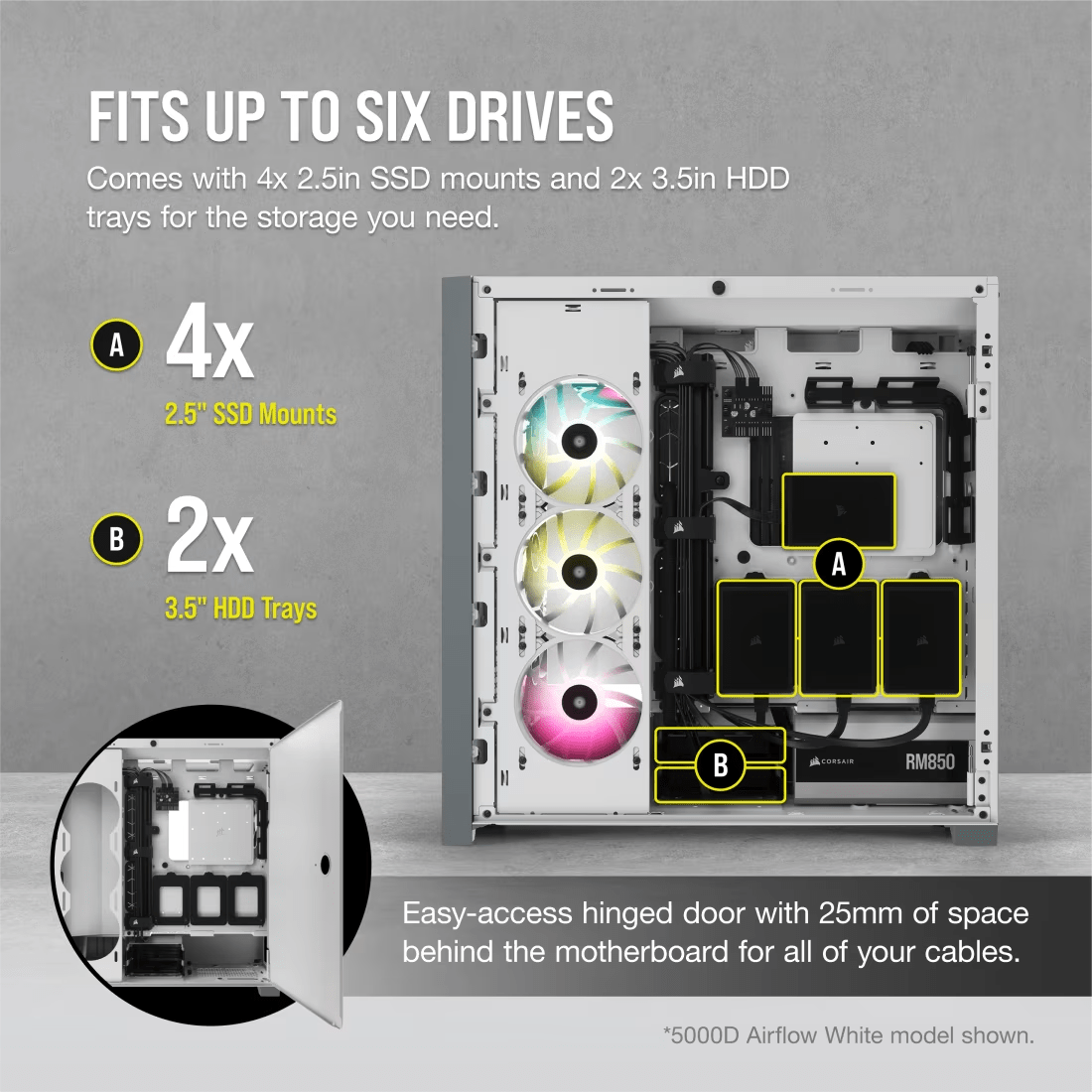 CORSAIR 5000D AIRFLOW Tempered Glass Mid-Tower ATX PC Case-7-Nano Komputer