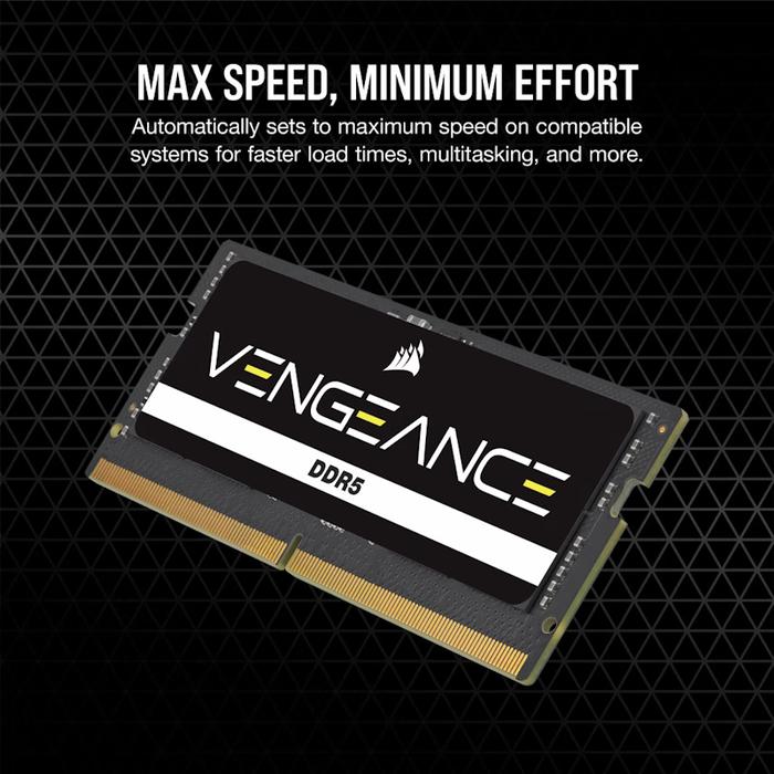 CORSAIR CMSX16GX5M2A4800C40 | VENGEANCE DDR5 SODIM 16GB 2x8GB 4800MHz - 2 - Nano Komputer