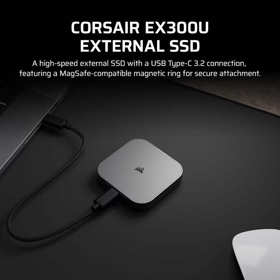 CORSAIR EX300U 4TB USB Type - C External SSD - 2 - Nano Komputer