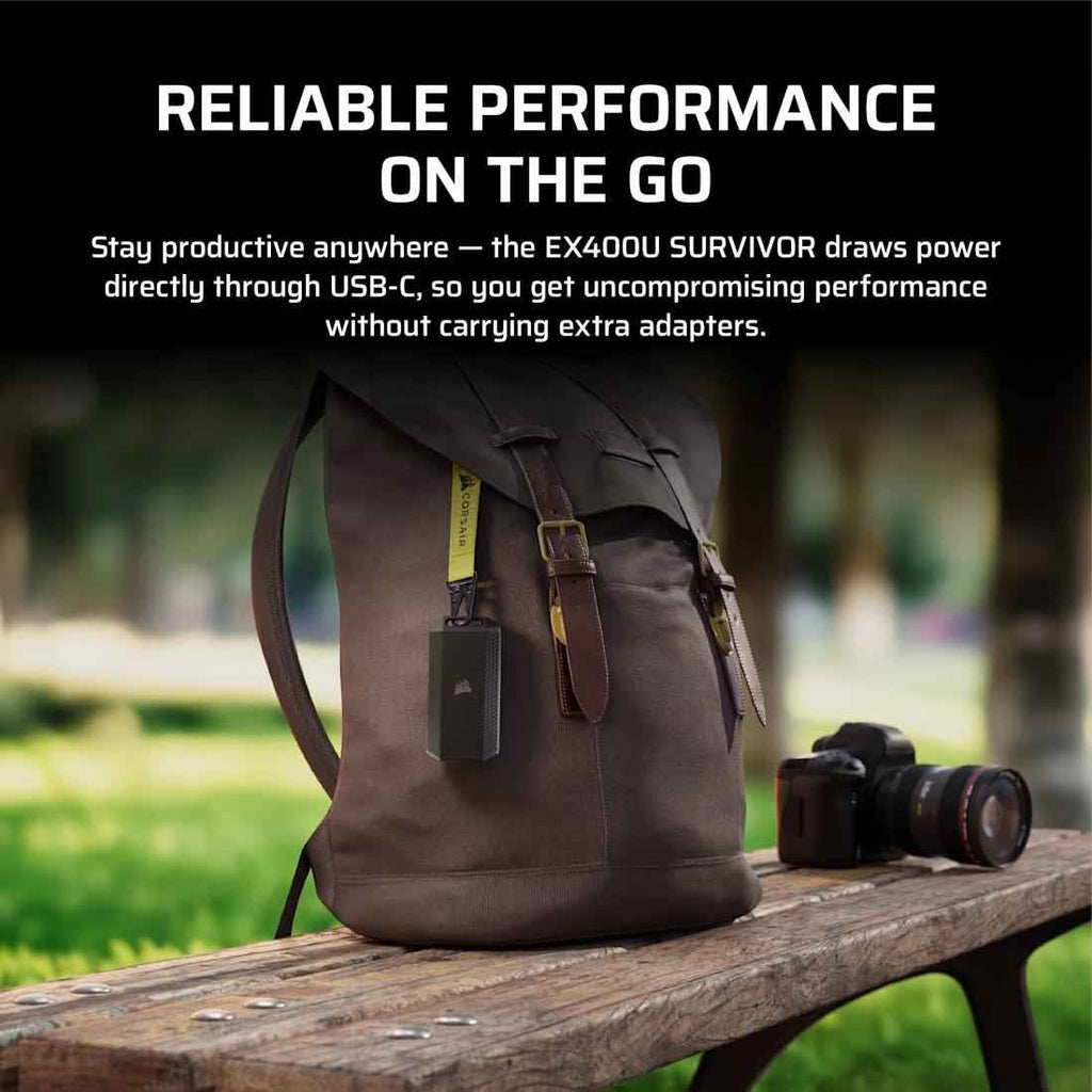 CORSAIR EX400U SURVIVOR 1TB USB4 External SSD - 6 - Nano Komputer