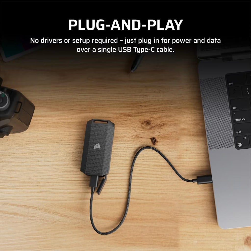 CORSAIR EX400U SURVIVOR 2TB USB4 External SSD - 5 - Nano Komputer
