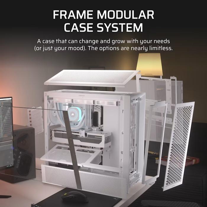 CORSAIR FRAME 4000D RS Modular Mid - Tower PC Case - 3 - Nano Komputer