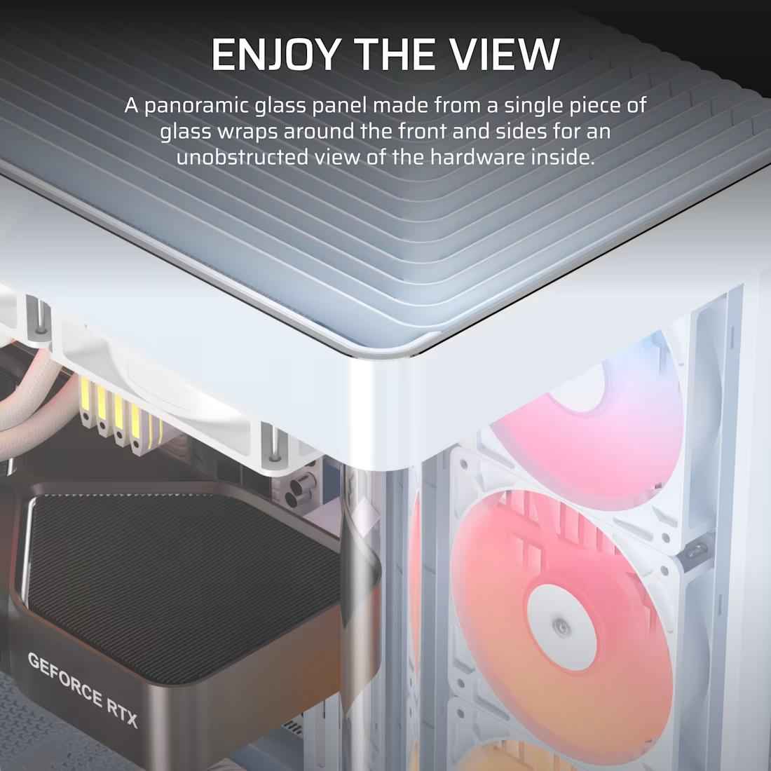 CORSAIR FRAME 4500X RS - R ARGB Panoramic Glass Mid - Tower PC Case - 3 - Nano Komputer