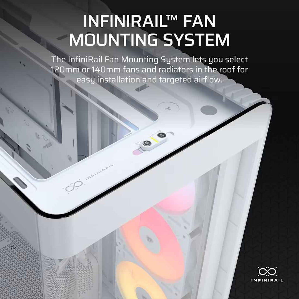 CORSAIR FRAME 4500X RS - R ARGB Panoramic Glass Mid - Tower PC Case - 7 - Nano Komputer