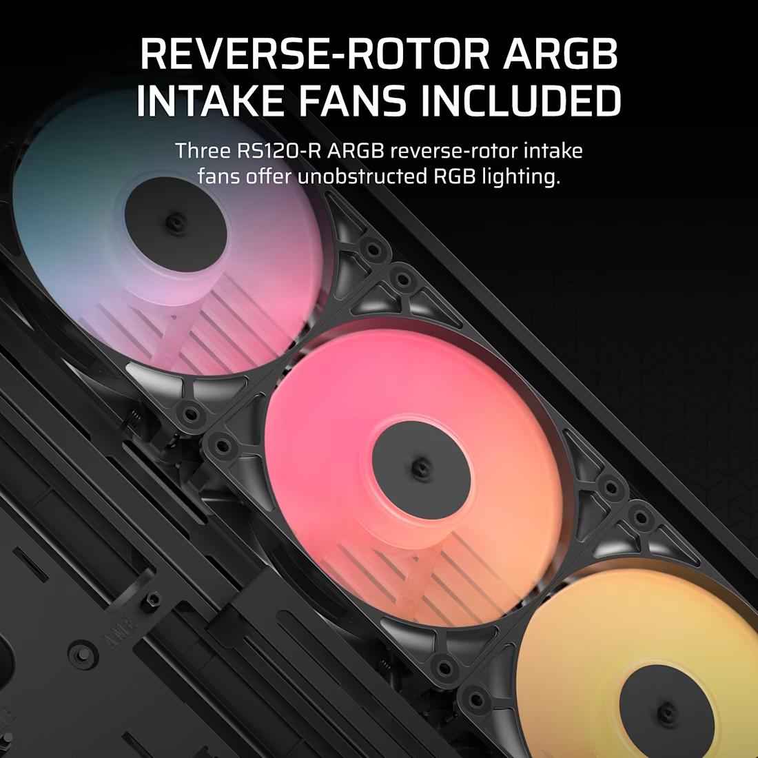 CORSAIR FRAME 4500X RS - R ARGB Panoramic Glass Mid - Tower PC Case - 6 - Nano Komputer