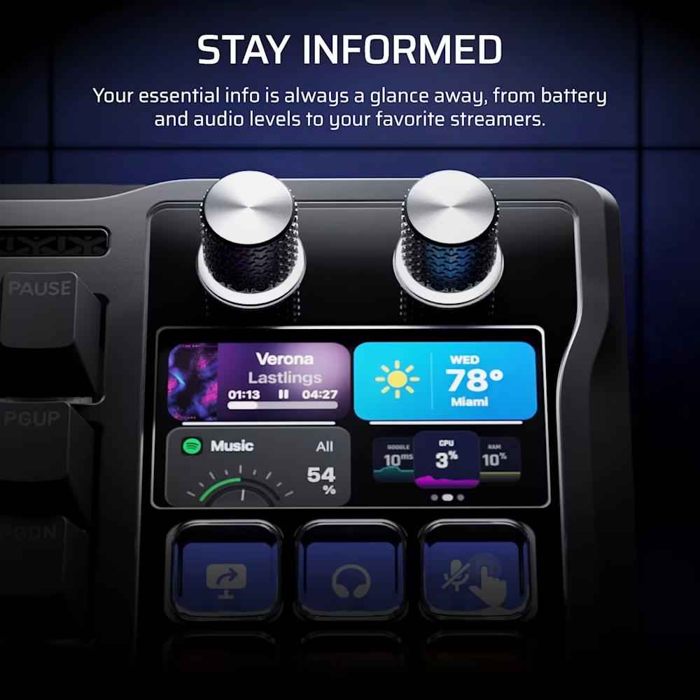 CORSAIR GALLEON 100 SD Stream Deck - Integrated Mechanical Keyboard - 5 - Nano Komputer